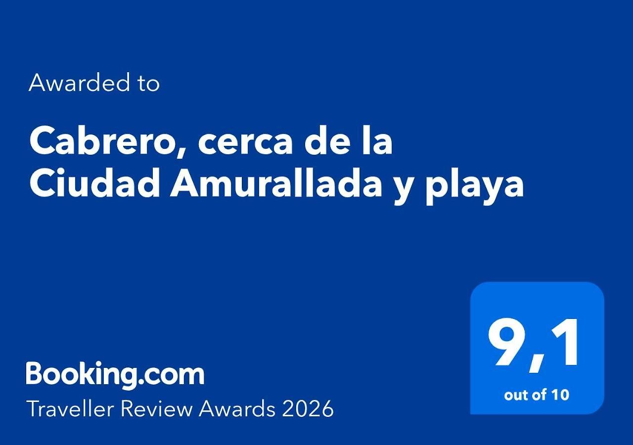 Cabrero, Cerca De La Ciudad Amurallada Y Playa Apartment *
