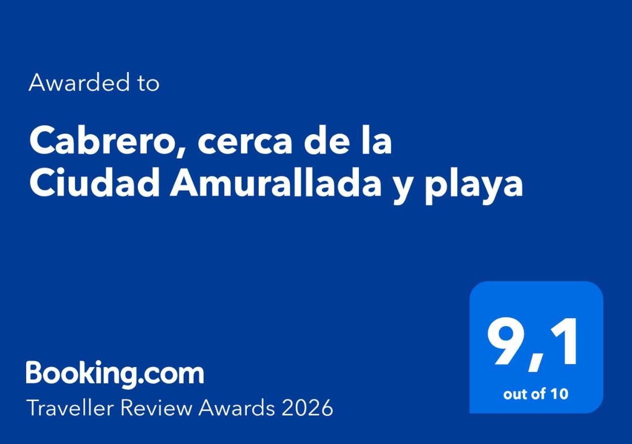 Cabrero, Cerca De La Ciudad Amurallada Y Playa Apartamento *